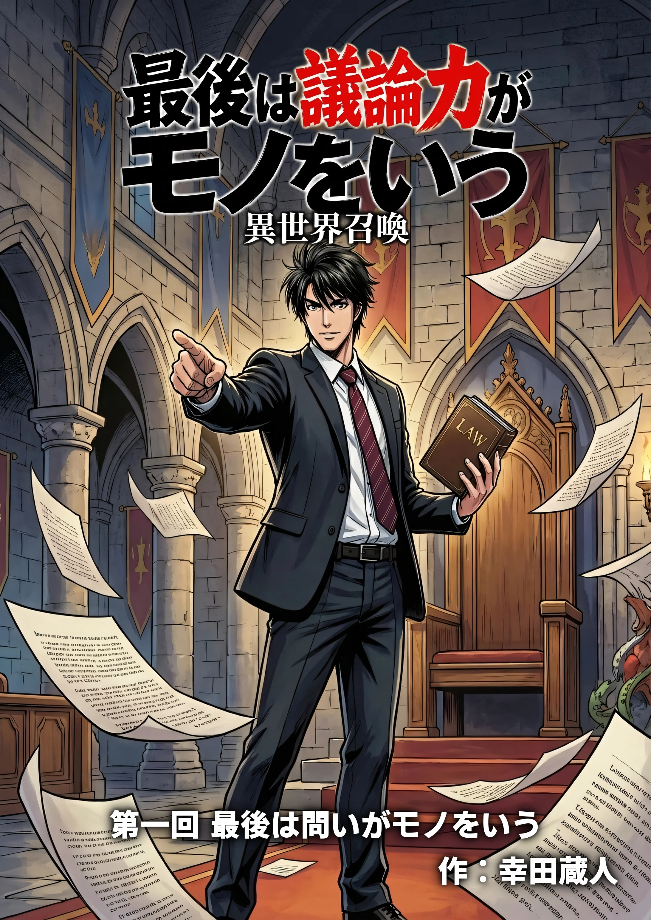 【AIマンガ】最後は議論力がモノをいう 第1話: 最後は問いがモノをいう