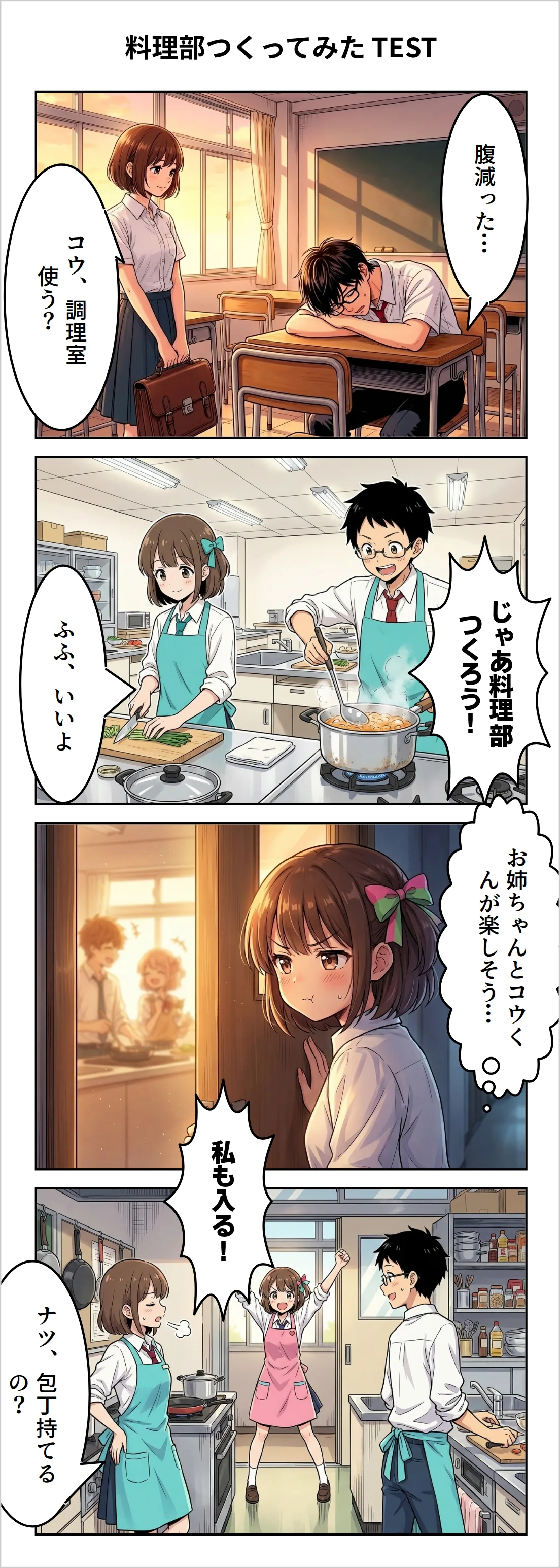 料理部つくってみた