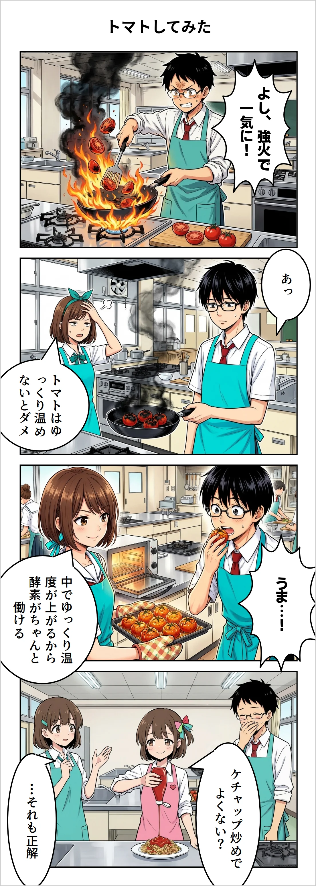 トマトしてみた