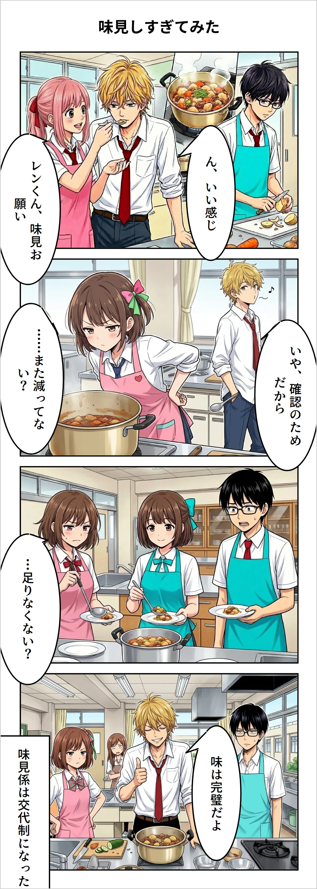 味見しすぎてみた