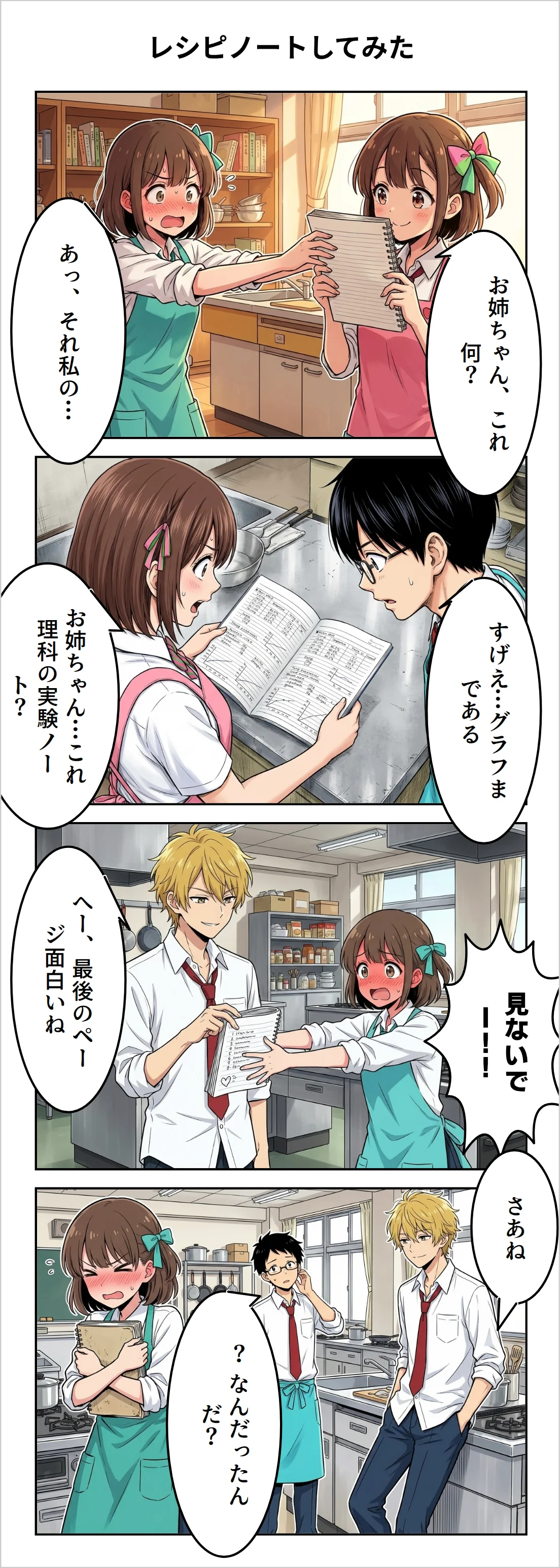 レシピノートしてみた