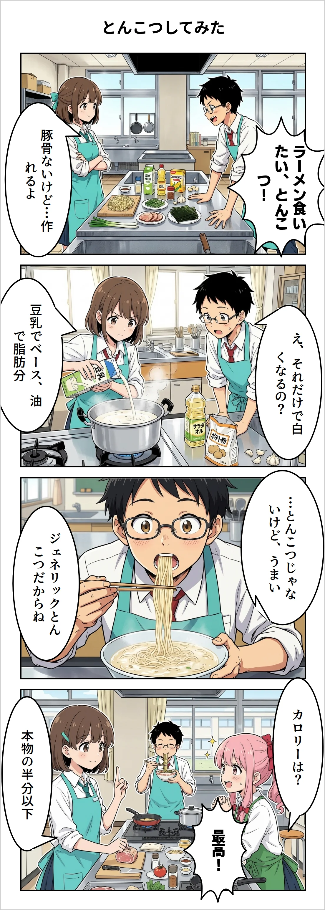 とんこつしてみた