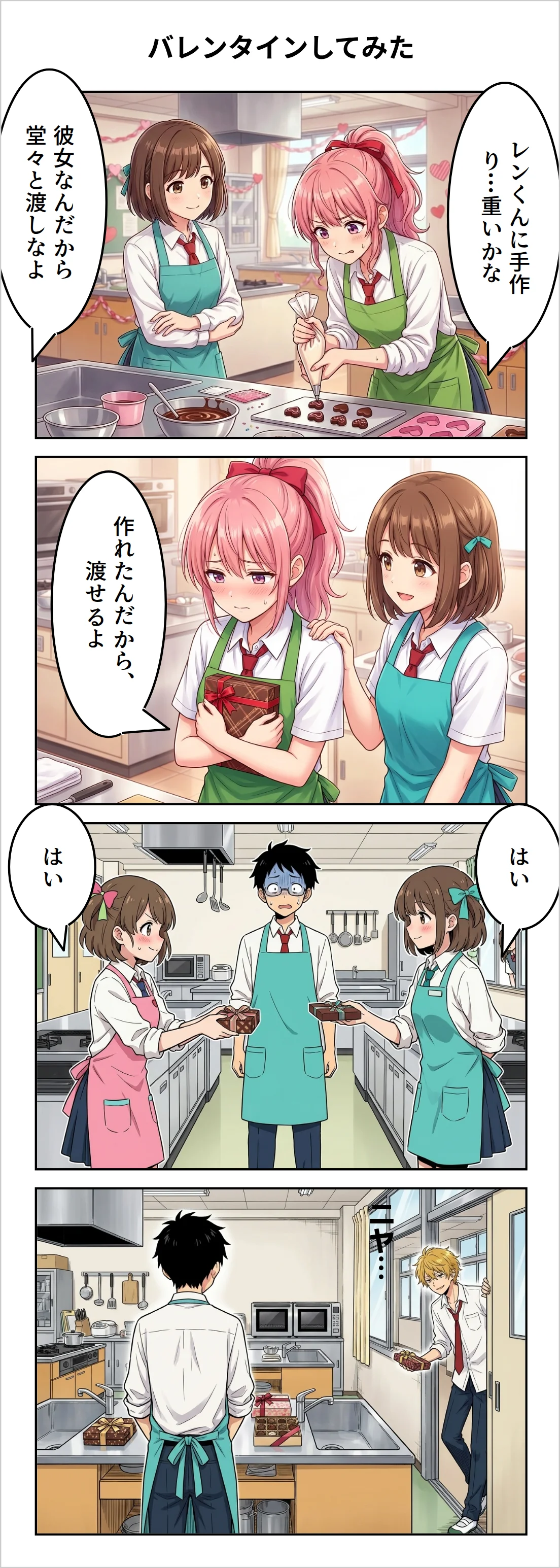 バレンタインしてみた