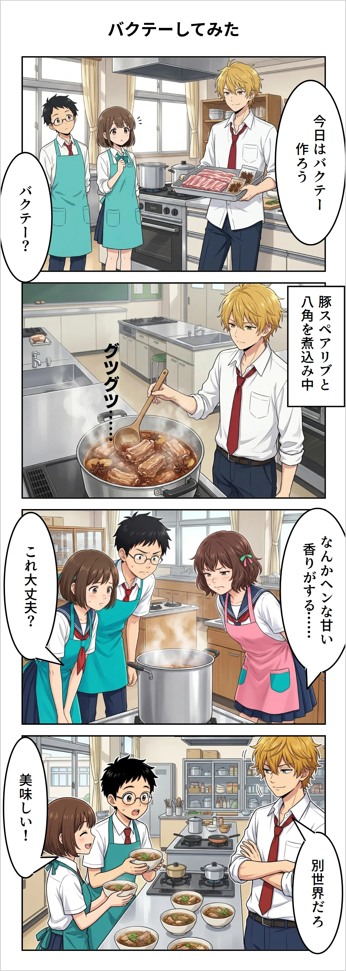 バクテーしてみた