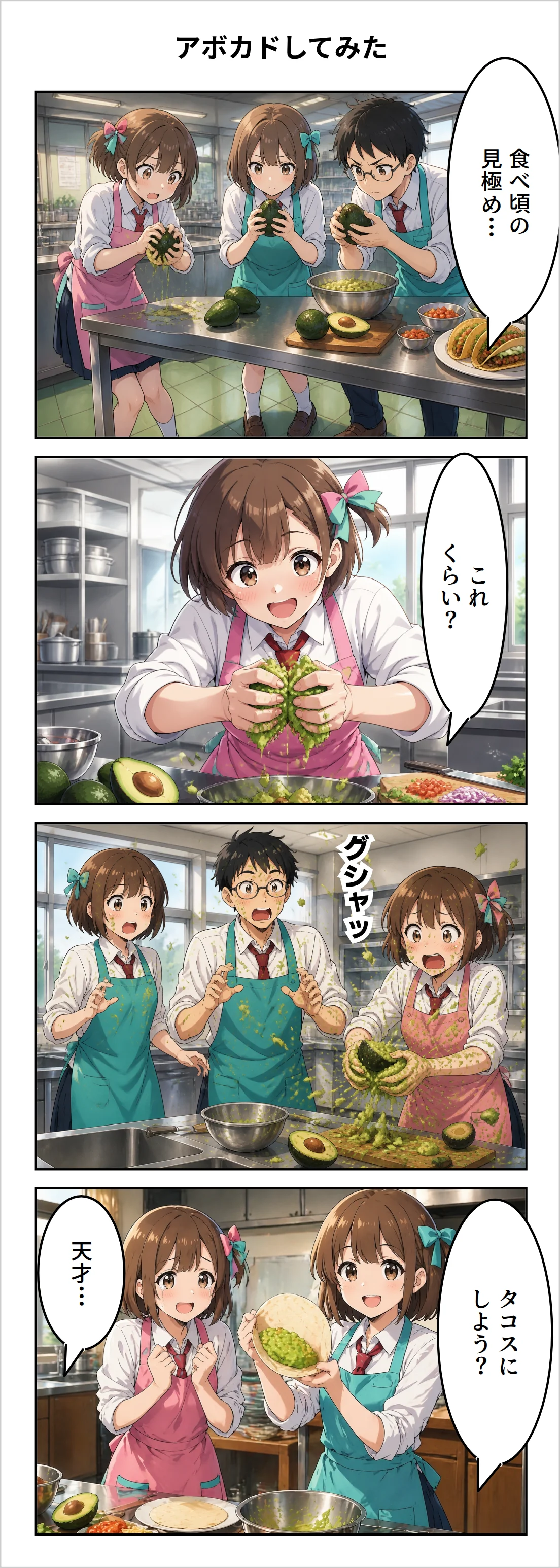 【4コマ】第53話: アボカドしてみた